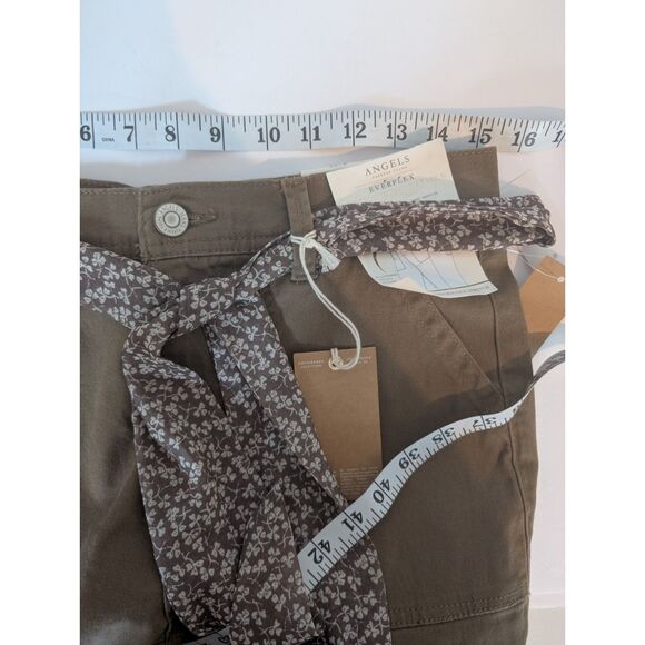 Women's Angels Forever Young Classic Convertible Straight Mid-Rise Pants Size 8 - Picture 6 of 7